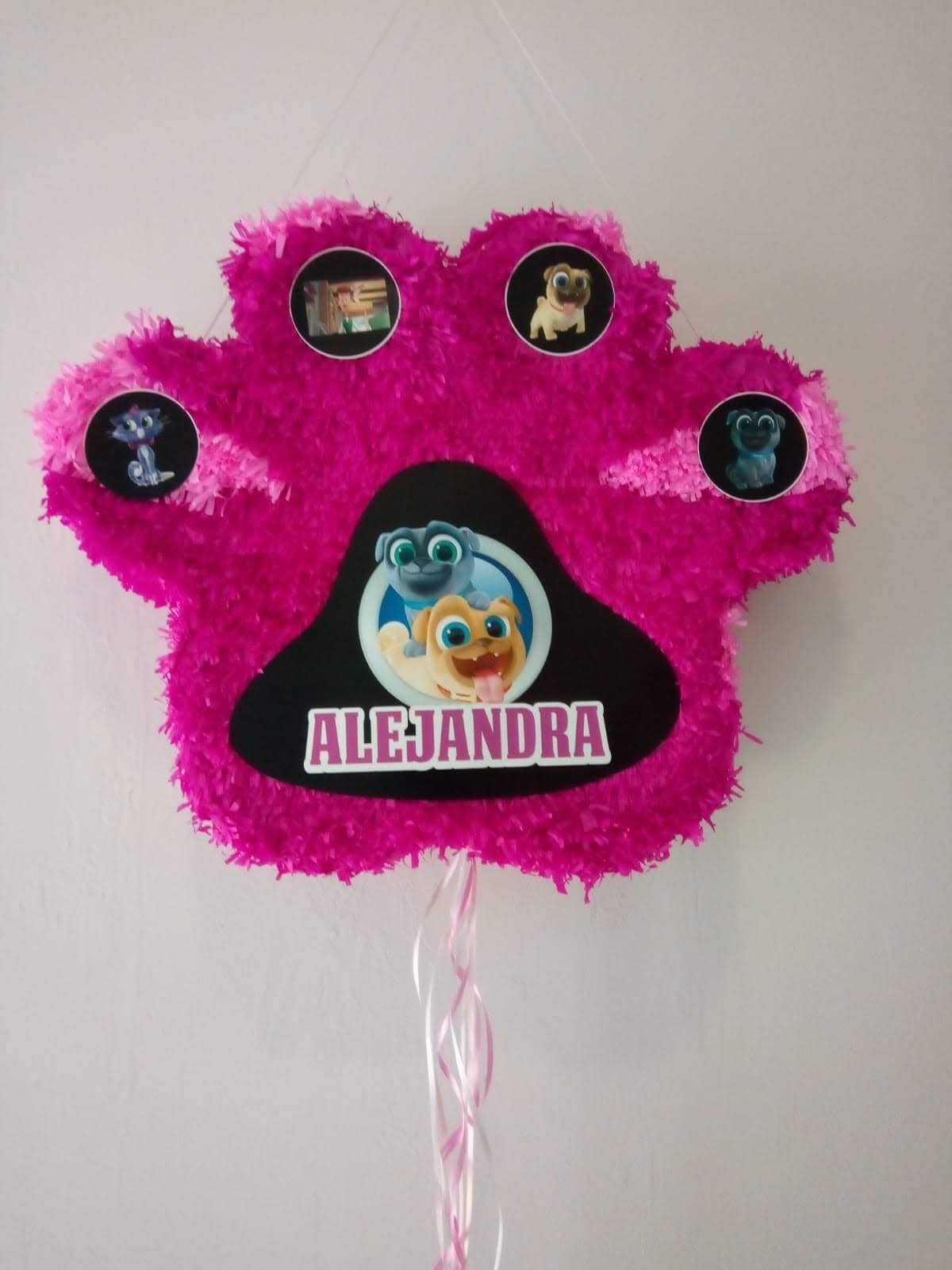 piñata personalizada pata animal perro pugs
