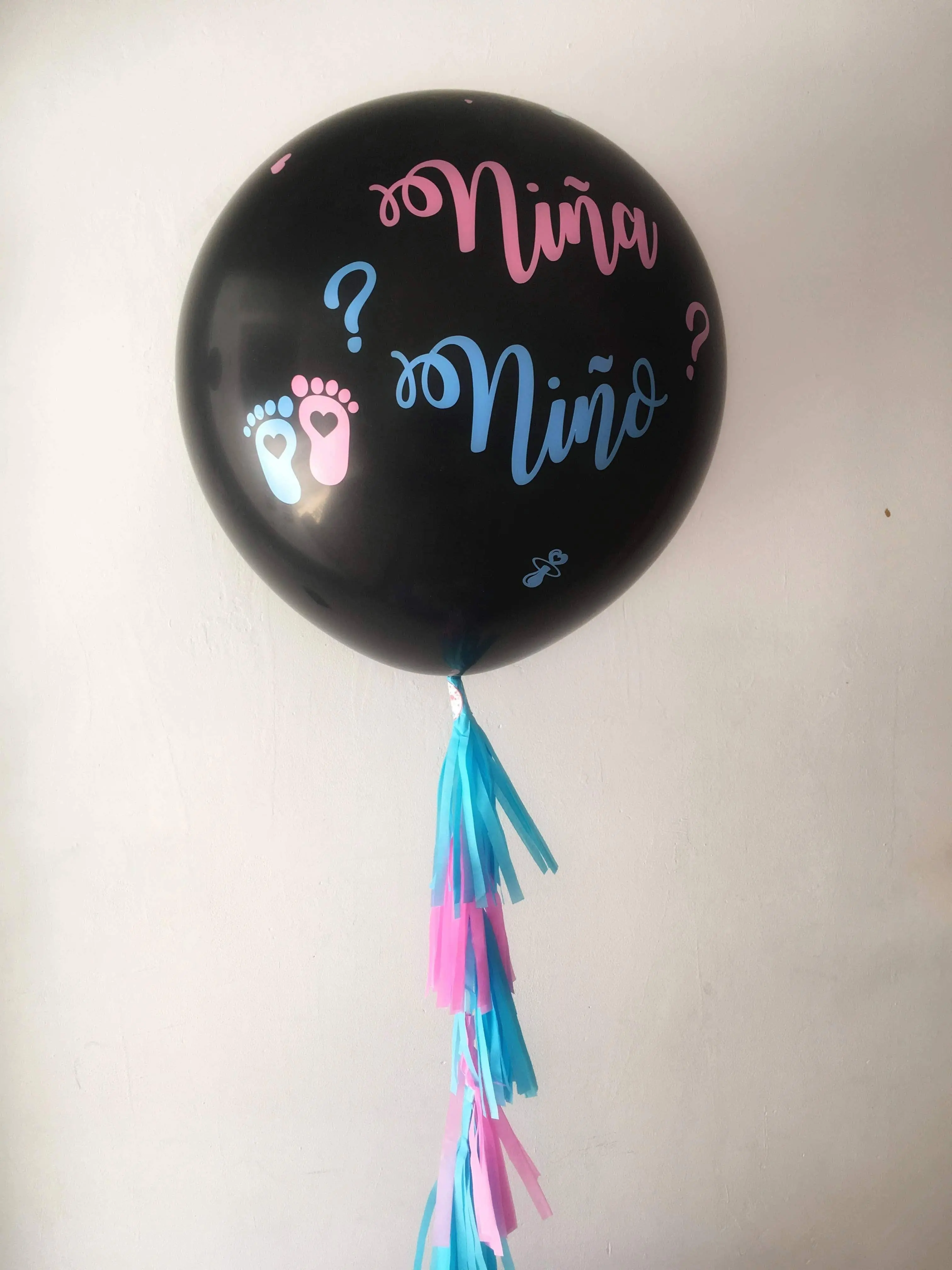 Bouquet Arreglo personalizado Globos Revelación sexo bebe 