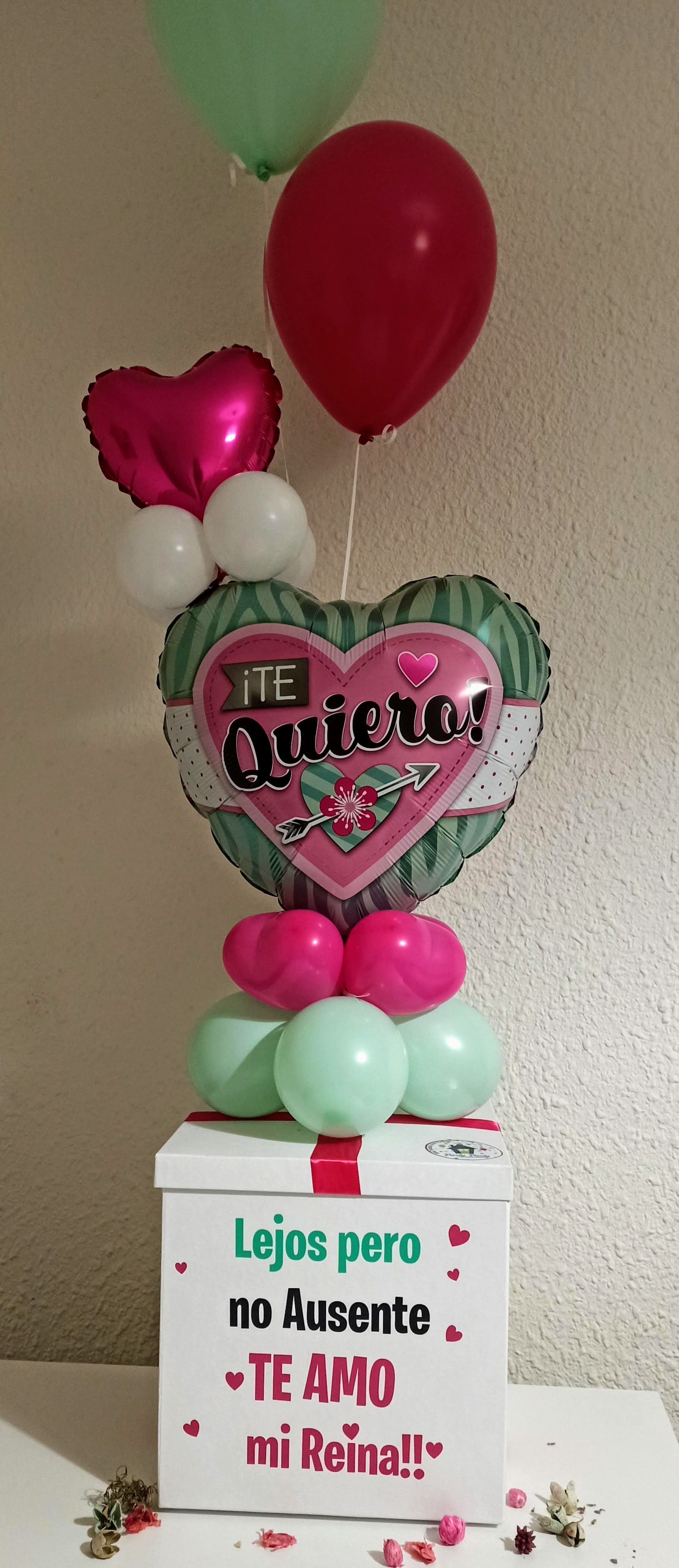 Globos personalizados con nombre Te Quiero