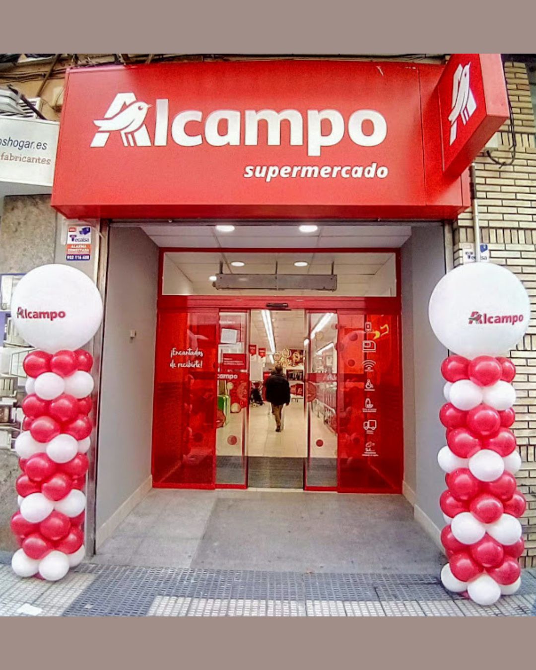 Columnas de Globos Alcampo