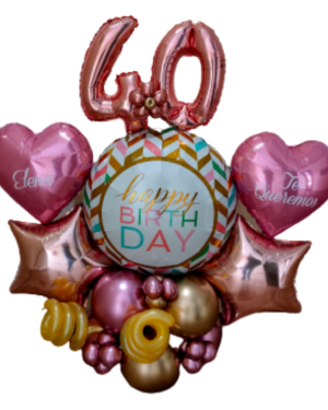 Arreglo Bouquet Globos de Cumpleaños – Centro Happy Bday