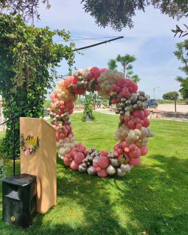 Aro de Globos para Bodas 2