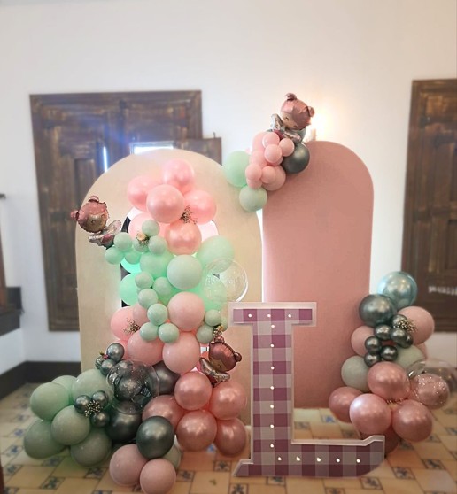 Globos para bautizos en Zaragoza